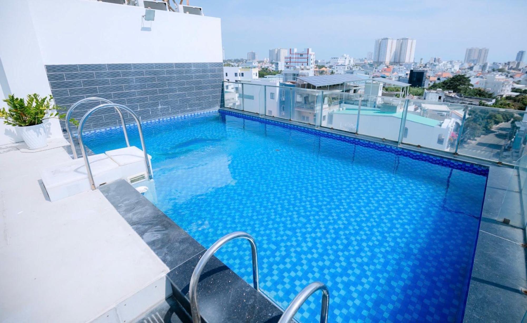 Blue Sea Luxury Hotel & Apartment Vung Tau Exterior foto